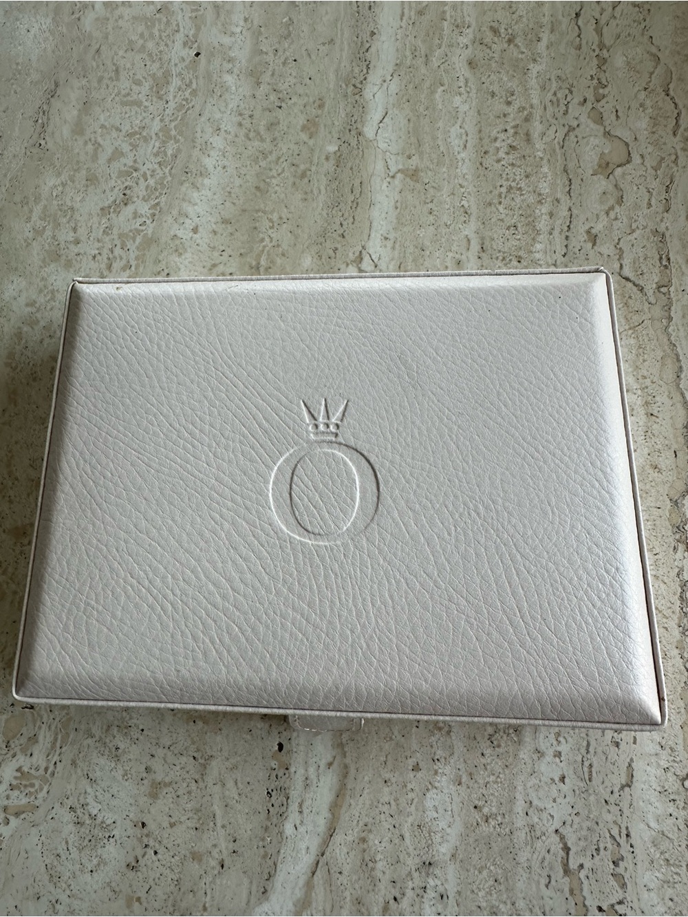 Pandora’s genuine leather Jewelry Box with embossed logo
